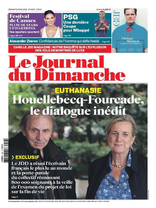 Title details for Le Journal du dimanche by Lagardere Media News - Available